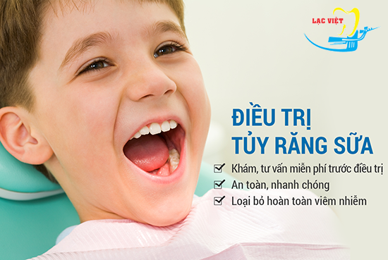 Điều trị răng trẻ em tại Nha khoa Lạc Việt
